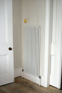 fitting a radiator